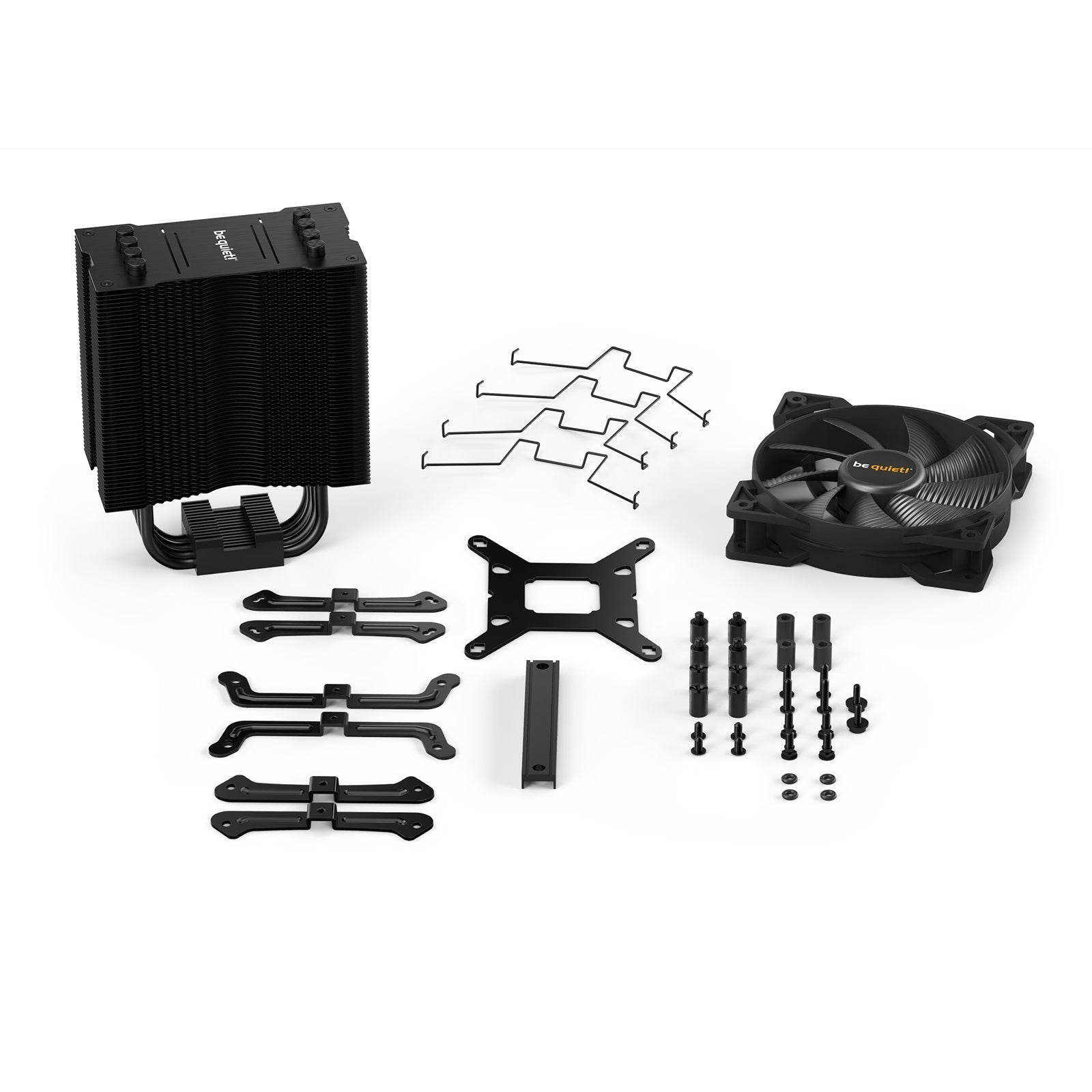 be quiet! Pure Rock 2 Black Fan CPU Cooler, Universal Socket