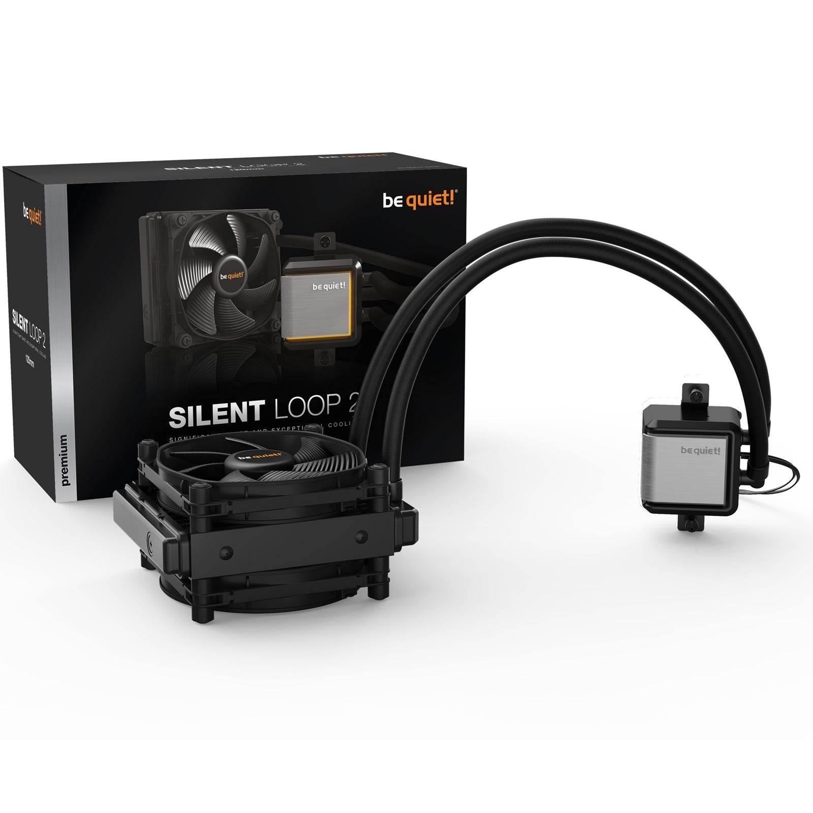 be quiet! Silent Loop 2 120mm AiO Liquid CPU Cooler, Universal Socket