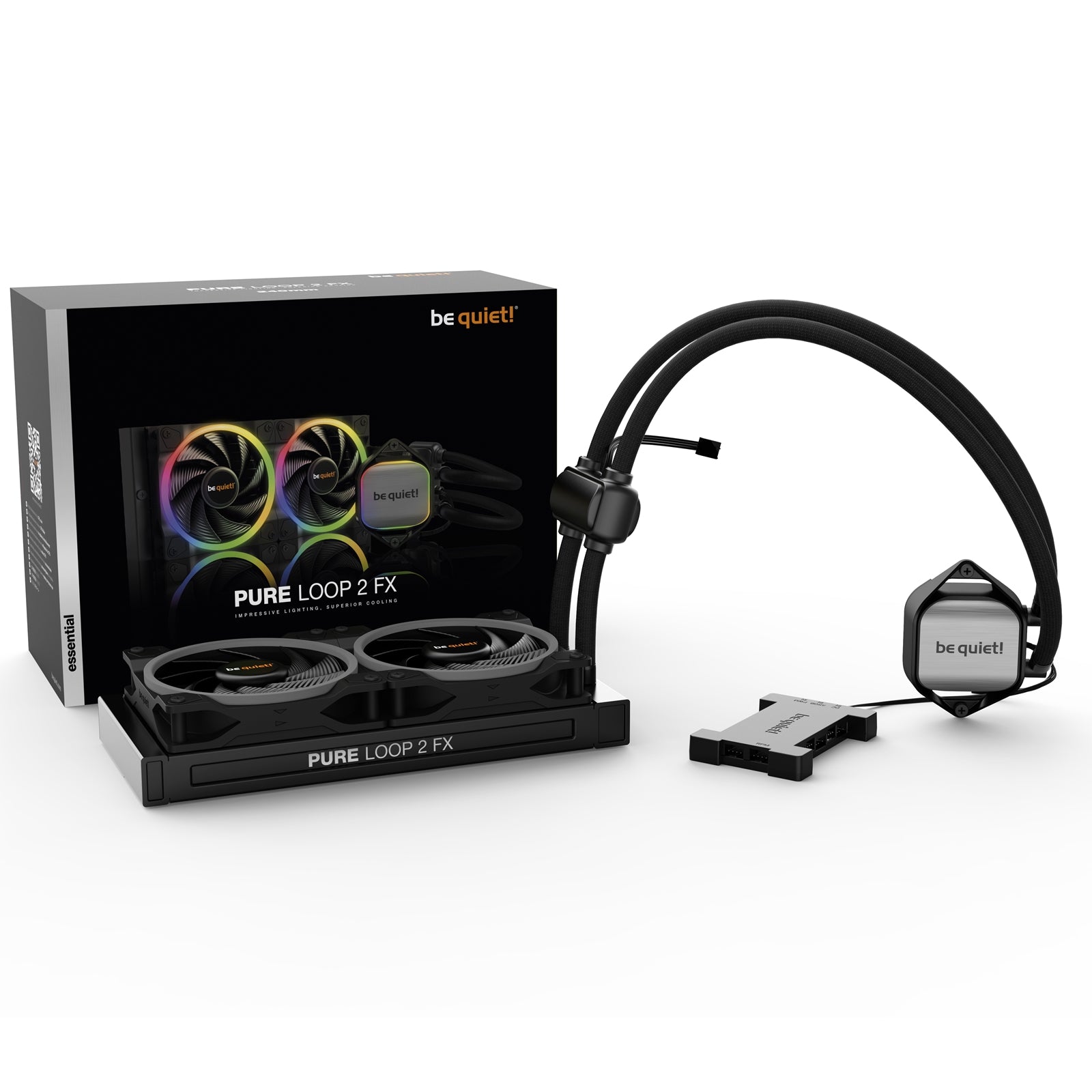 be quiet! Pure Loop 2 FX 240mm AiO Liquid CPU Cooler, Universal Socket