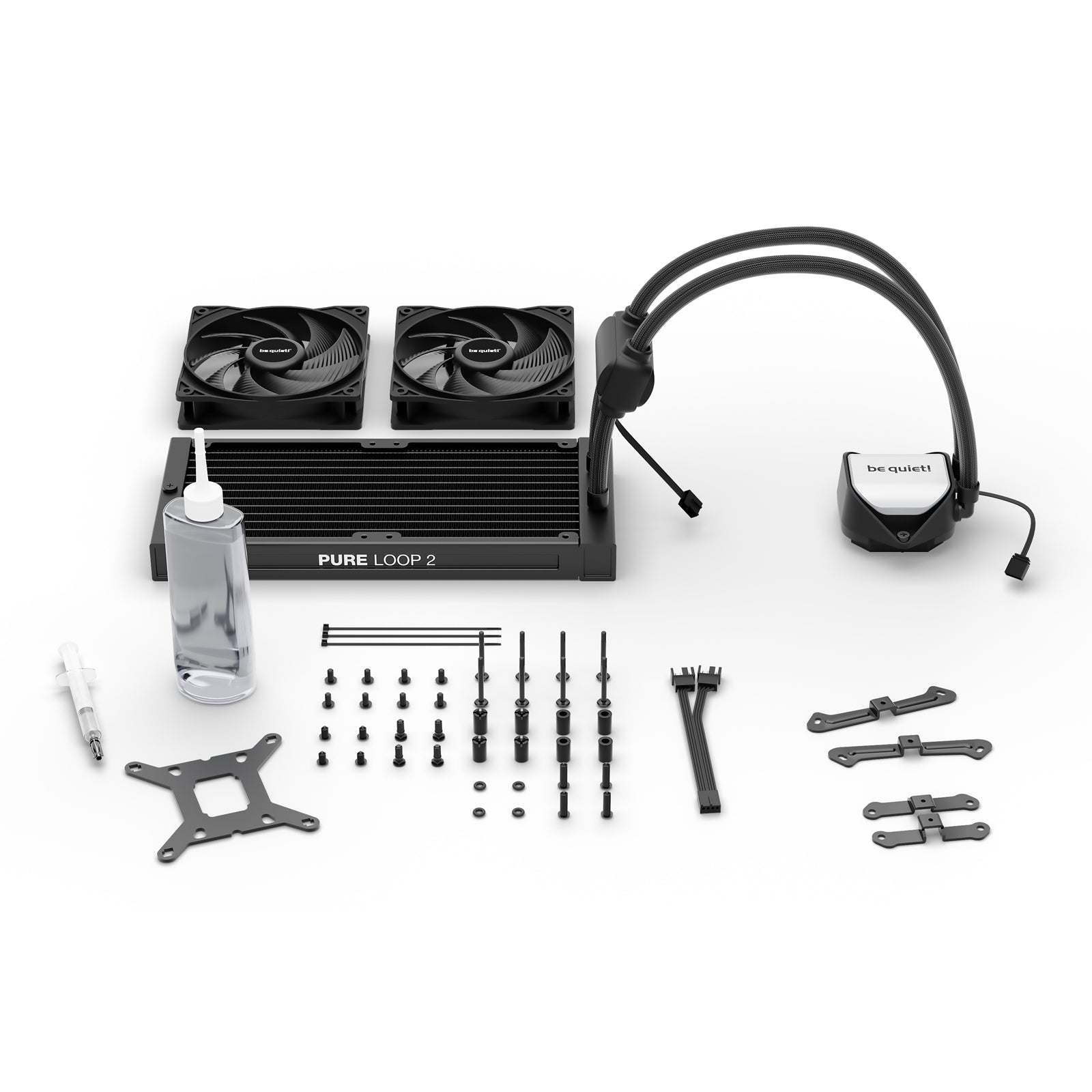 be quiet! Pure Loop 2 240mm AIO CPU Water Cooler, Universal Socket