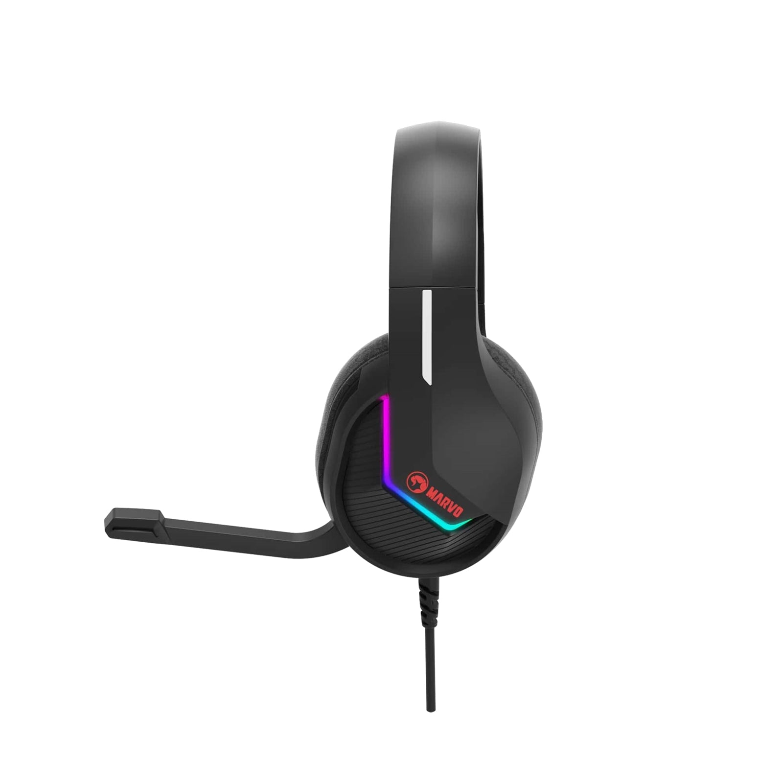 Marvo Scorpion H8618 Tactic 40 USB 2.0 Wired Gaming RGB Headset