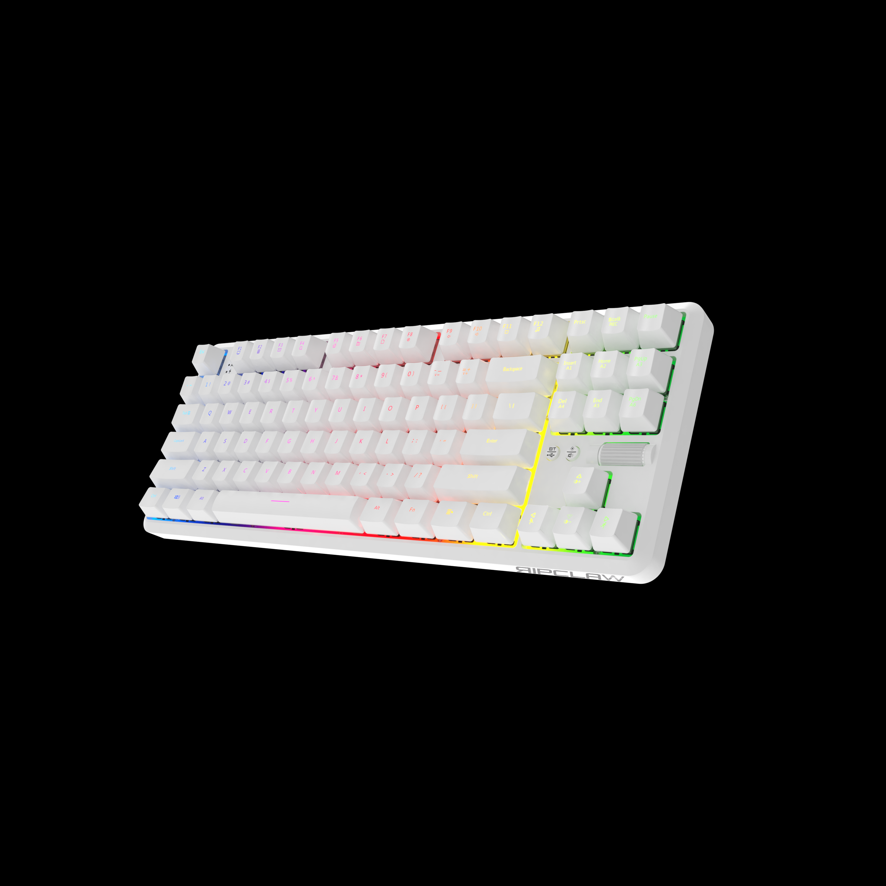 RIPCLAW VALIANT SERIES TKL BLUETOOTH & USB-C MECHANICAL HOTSWAP KEYBOARD