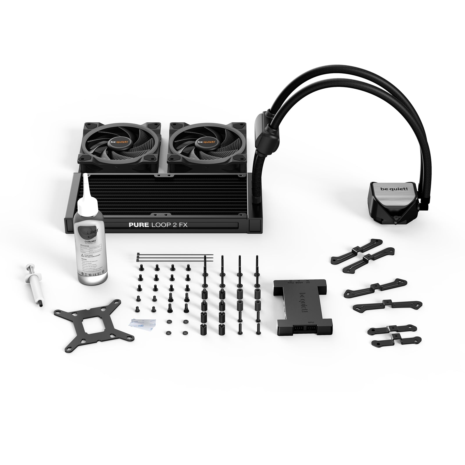 be quiet! Pure Loop 2 FX 240mm AiO Liquid CPU Cooler, Universal Socket