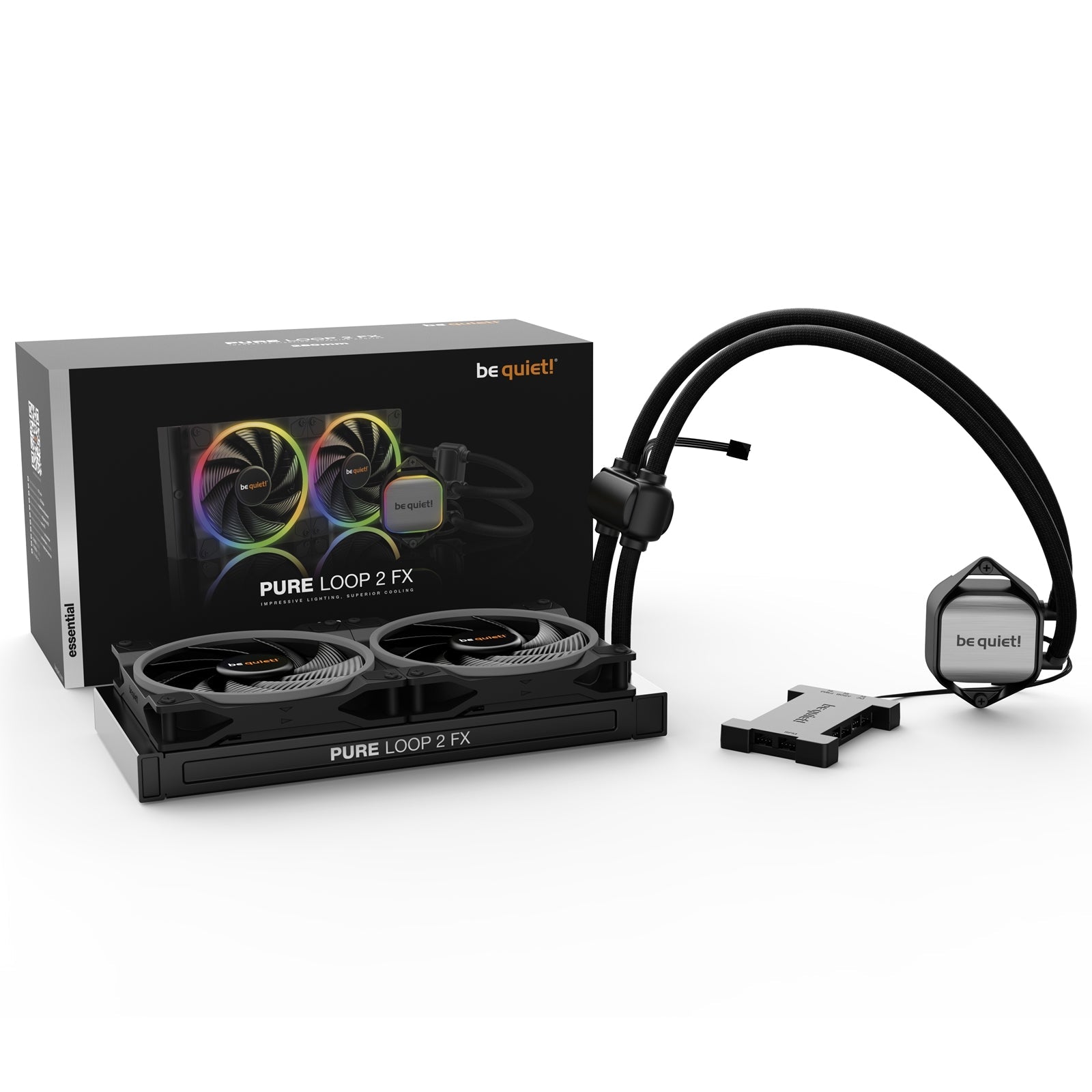 be quiet! Pure Loop 2 FX 280mm AiO Liquid CPU Cooler, Universal Socket