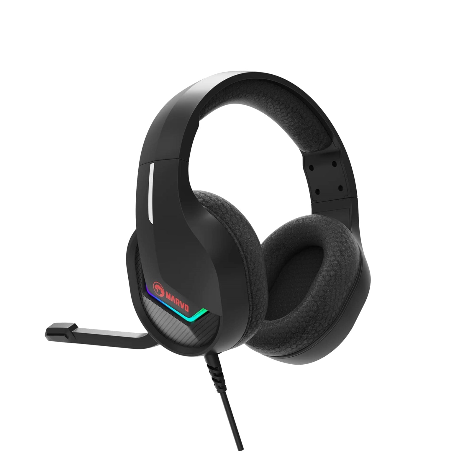 Marvo Scorpion H8618 Tactic 40 USB 2.0 Wired Gaming RGB Headset