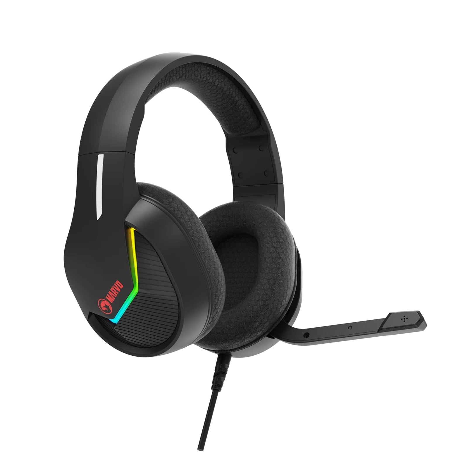 Marvo Scorpion H8618 Tactic 40 USB 2.0 Wired Gaming RGB Headset
