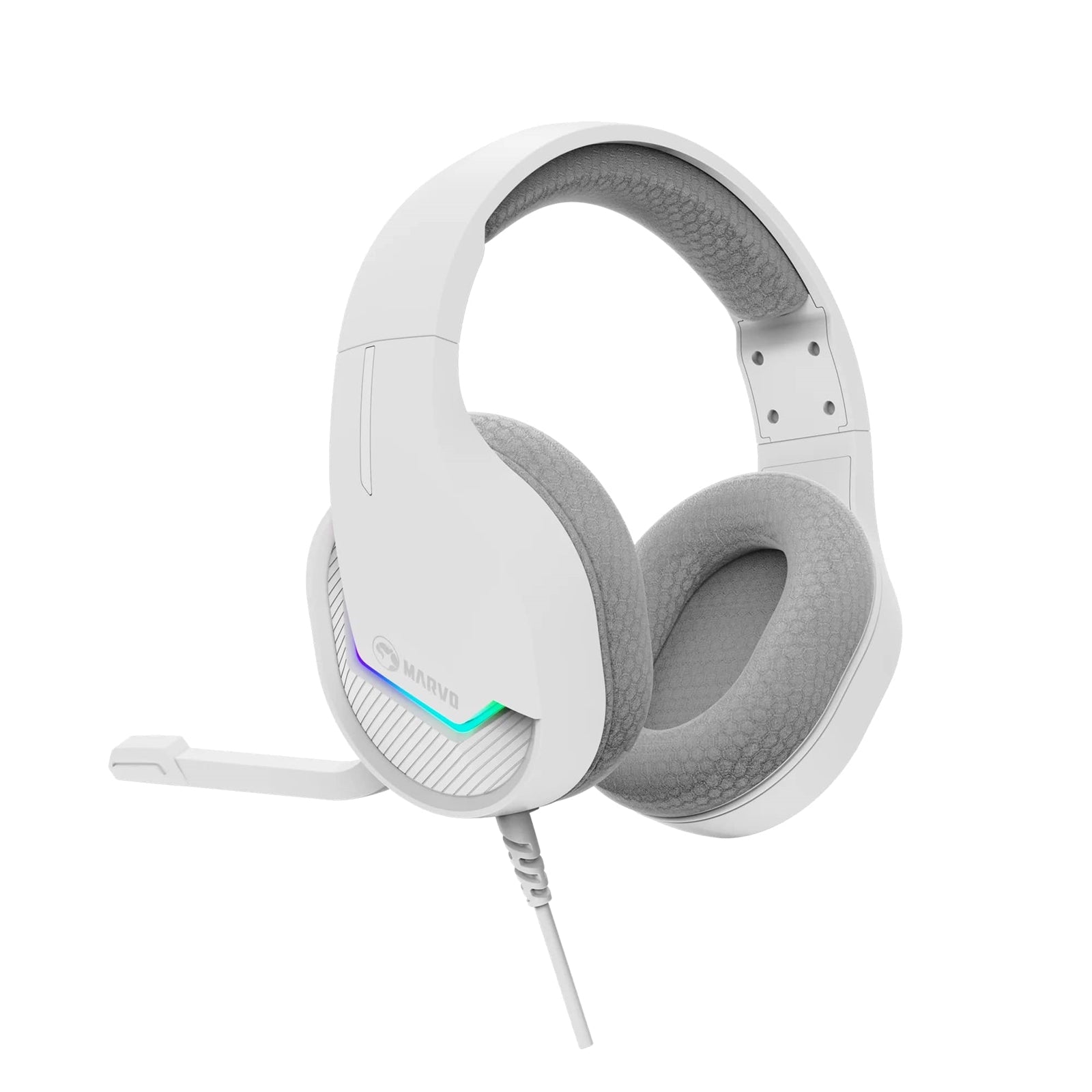 Marvo Scorpion H8618 Tactic 40 USB 2.0 Wired Gaming RGB Headset