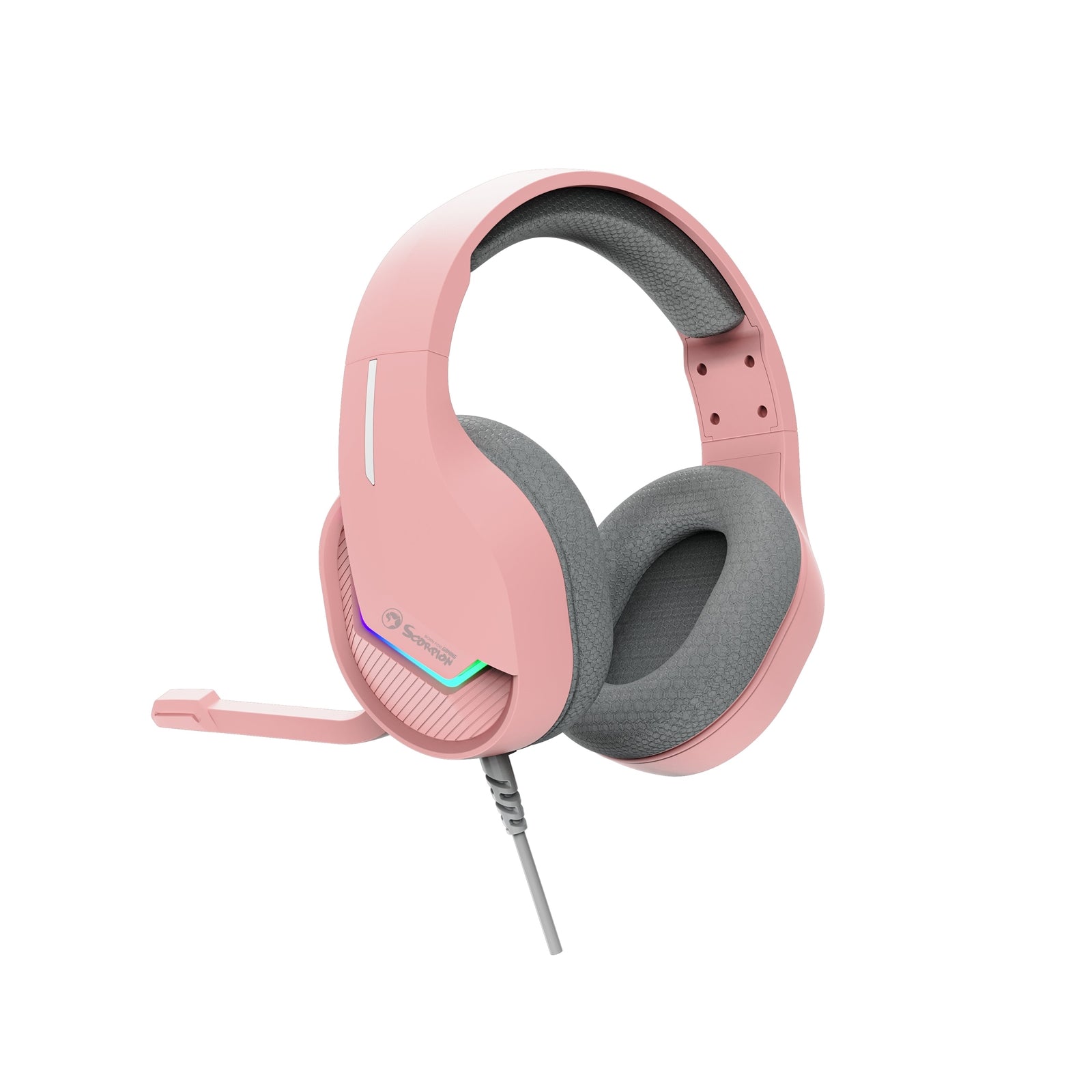 Marvo Scorpion H8618 Tactic 40 USB 2.0 Wired Gaming RGB Headset
