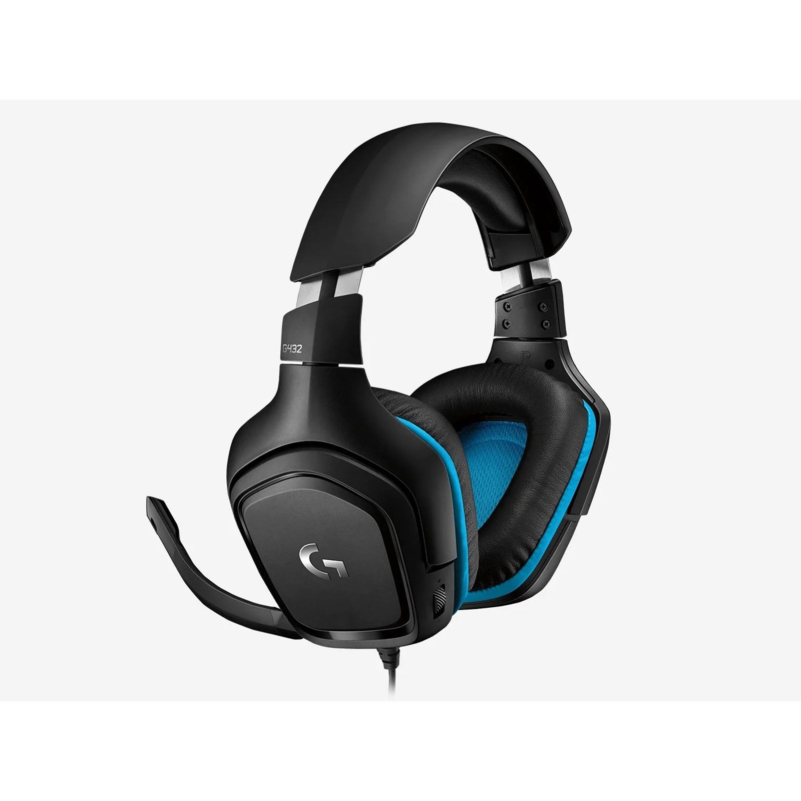 Logitech G432 Gaming Headset, Black