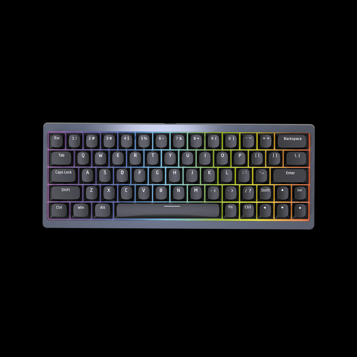 RIPCLAW GENESYS SERIES 60% COMPACT TRI-MODE ALUMINIUM MECHANICAL HOTSWAP KEYBOARD