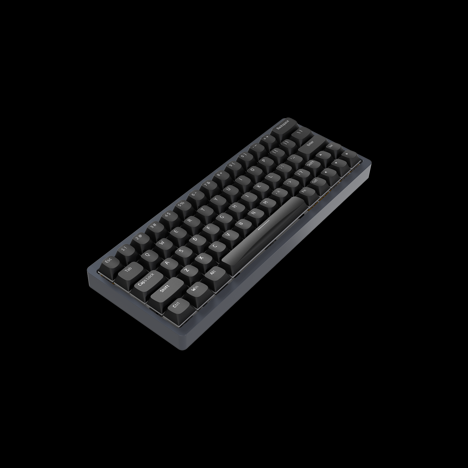 RIPCLAW GENESYS SERIES 60% COMPACT TRI-MODE ALUMINIUM MECHANICAL HOTSWAP KEYBOARD