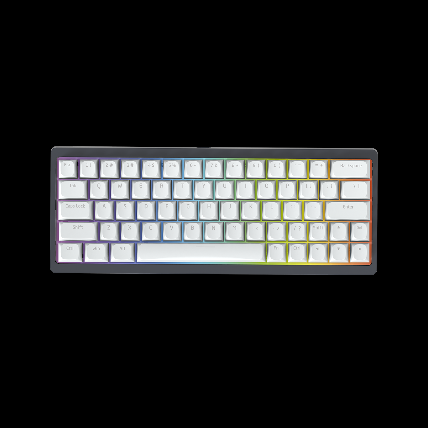 RIPCLAW GENESYS SERIES 60% COMPACT TRI-MODE ALUMINIUM MECHANICAL HOTSWAP KEYBOARD