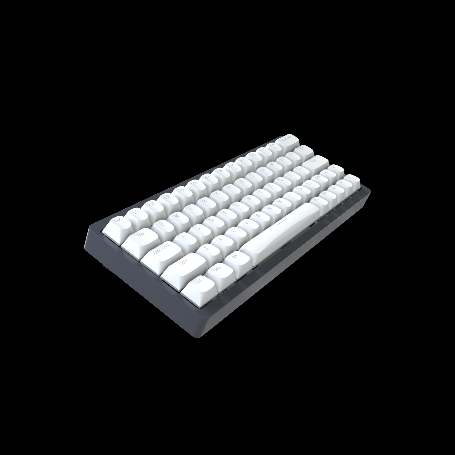 RIPCLAW GENESYS SERIES 60% COMPACT TRI-MODE ALUMINIUM MECHANICAL HOTSWAP KEYBOARD