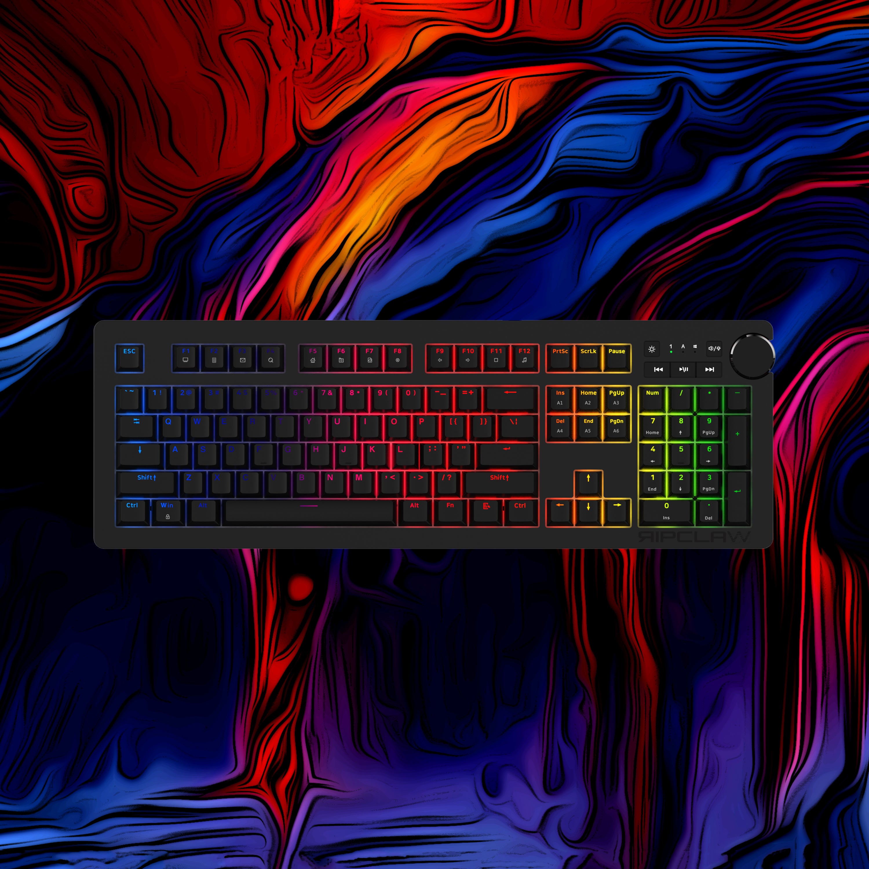 RIPCLAW EXION SERIES MECHANICAL HOTSWAP KEYBOARD